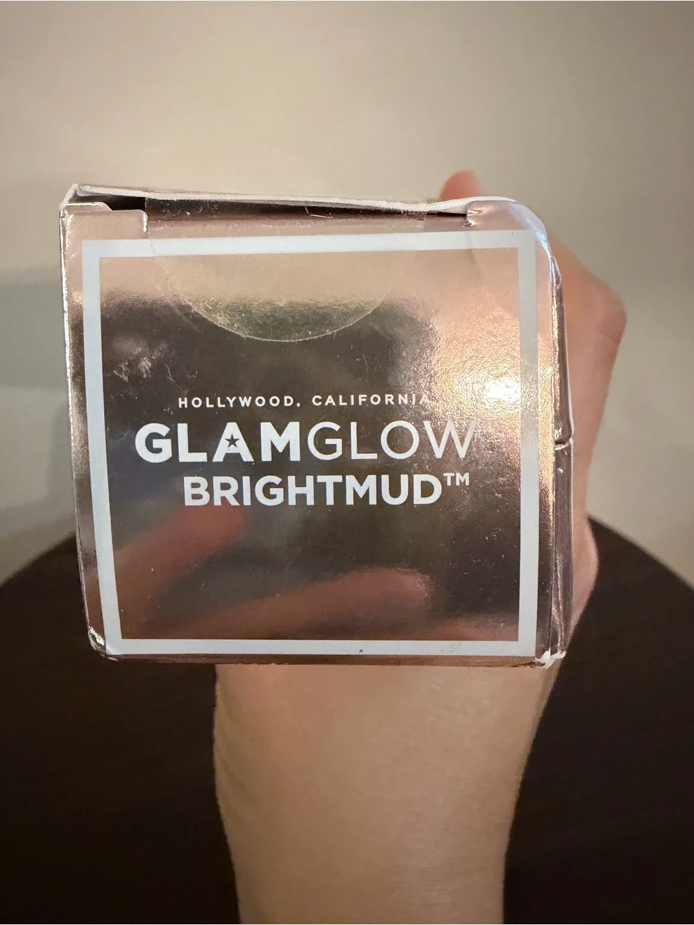 New GLAMGLOW Brightmud Exfoliating Treatment - Rose Metallic